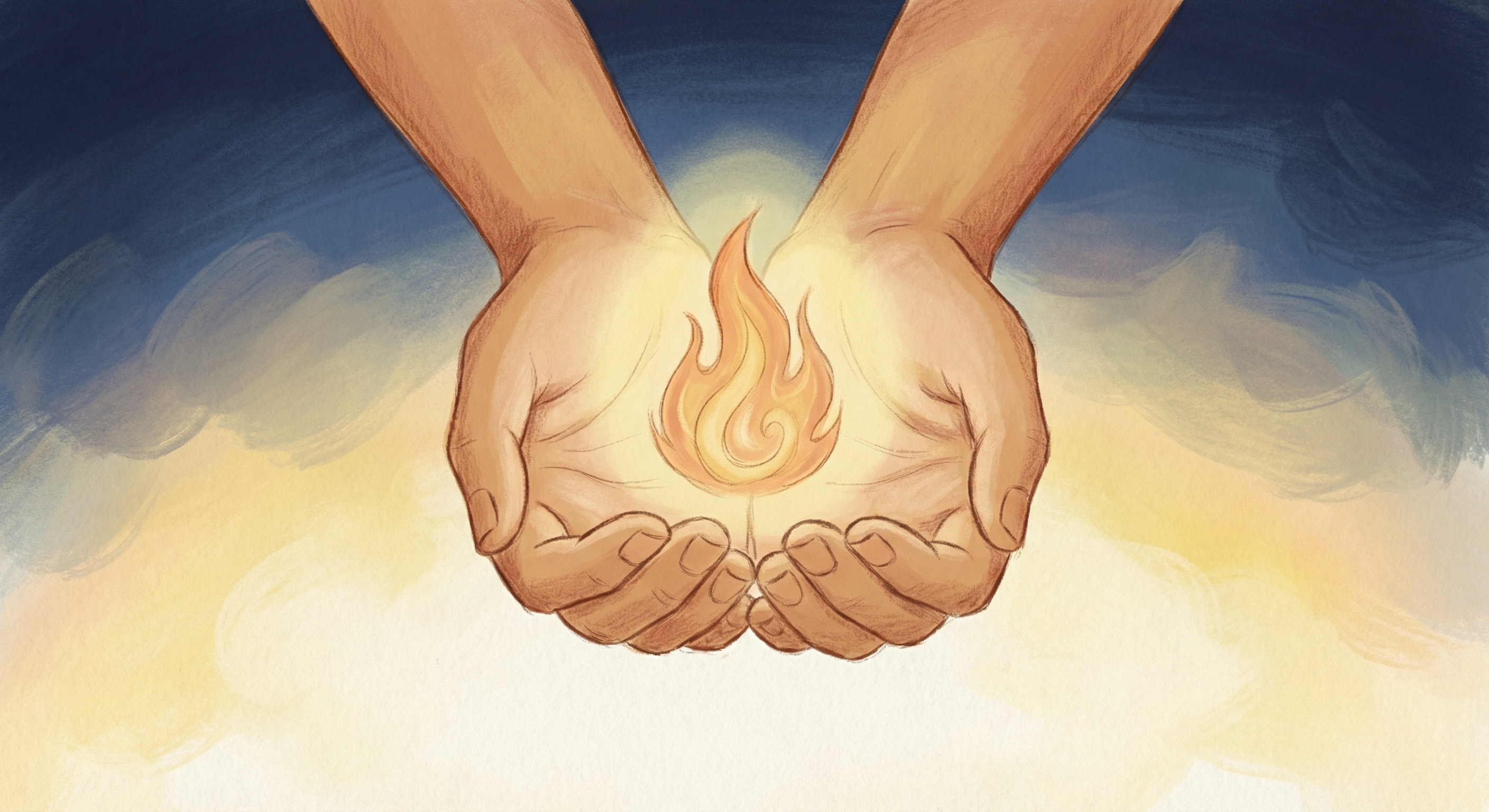 愿每一位创业者:双手捧着的希望之火